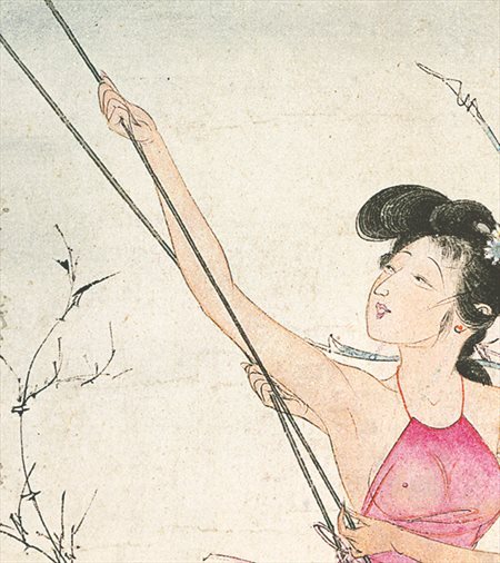 河北省-胡也佛的仕女画和最知名的金瓶梅秘戏图